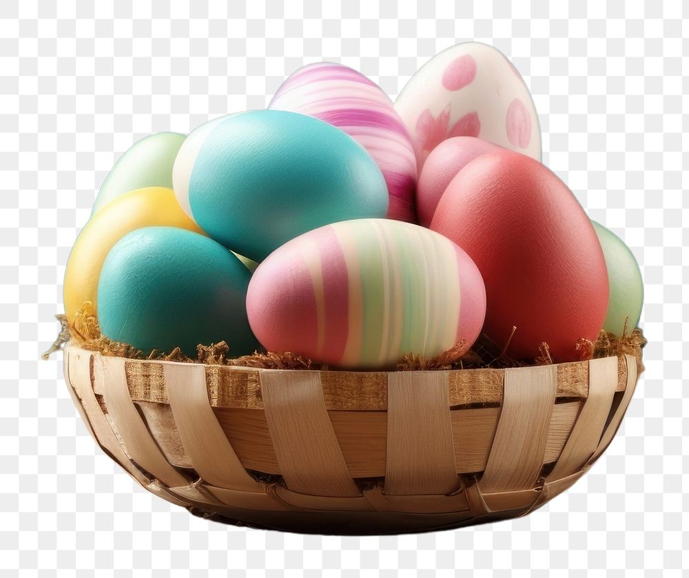 PNG Easter egg basket table celebration