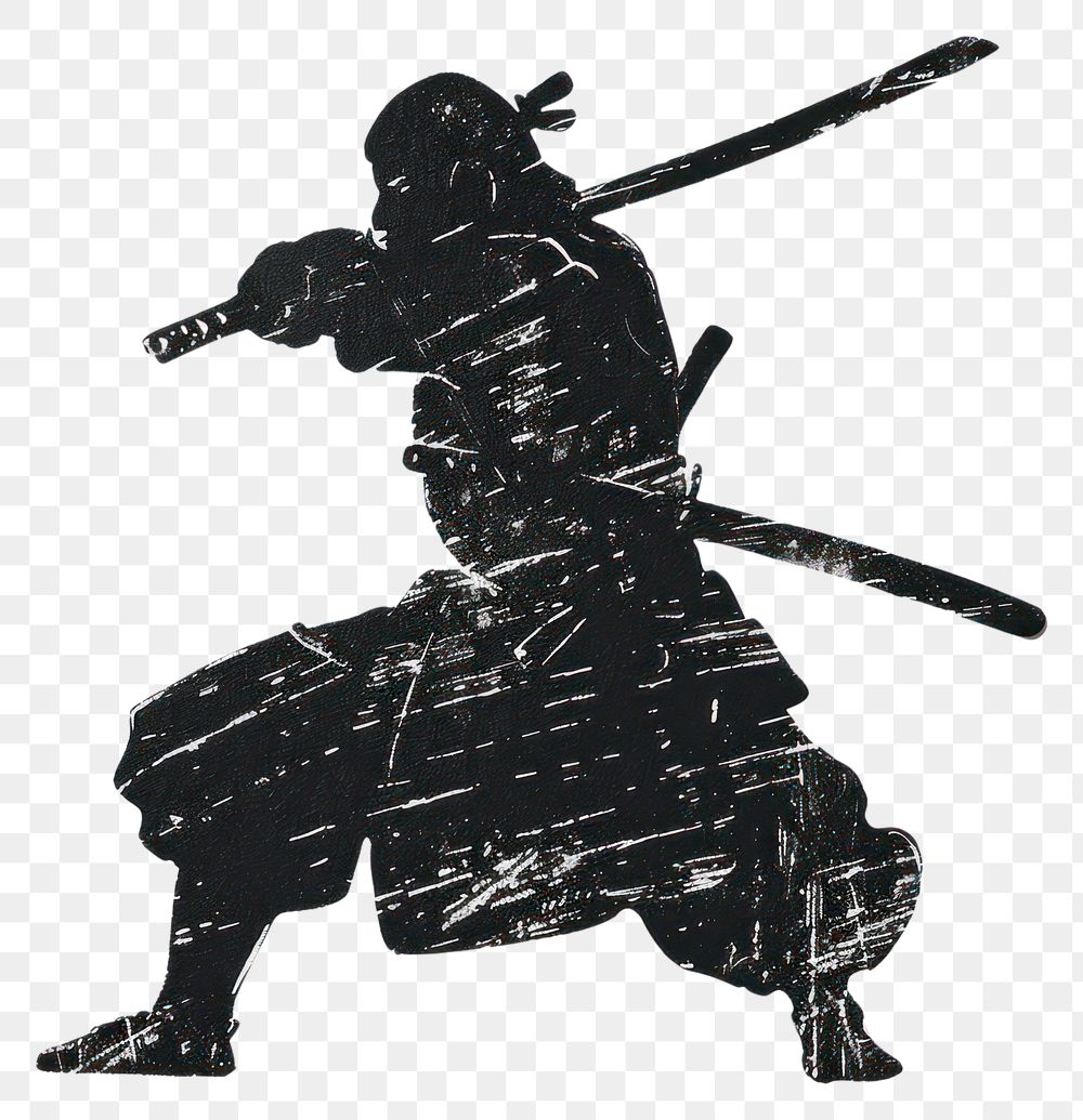 PNG Samurai samurai art representation.