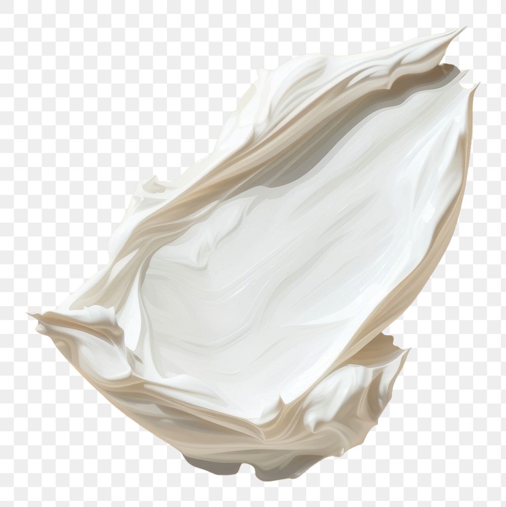 PNG Facial moisturizer white simplicity porcelain