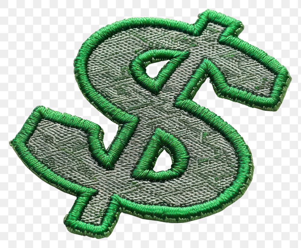PNG Dollar sign green white background accessories.