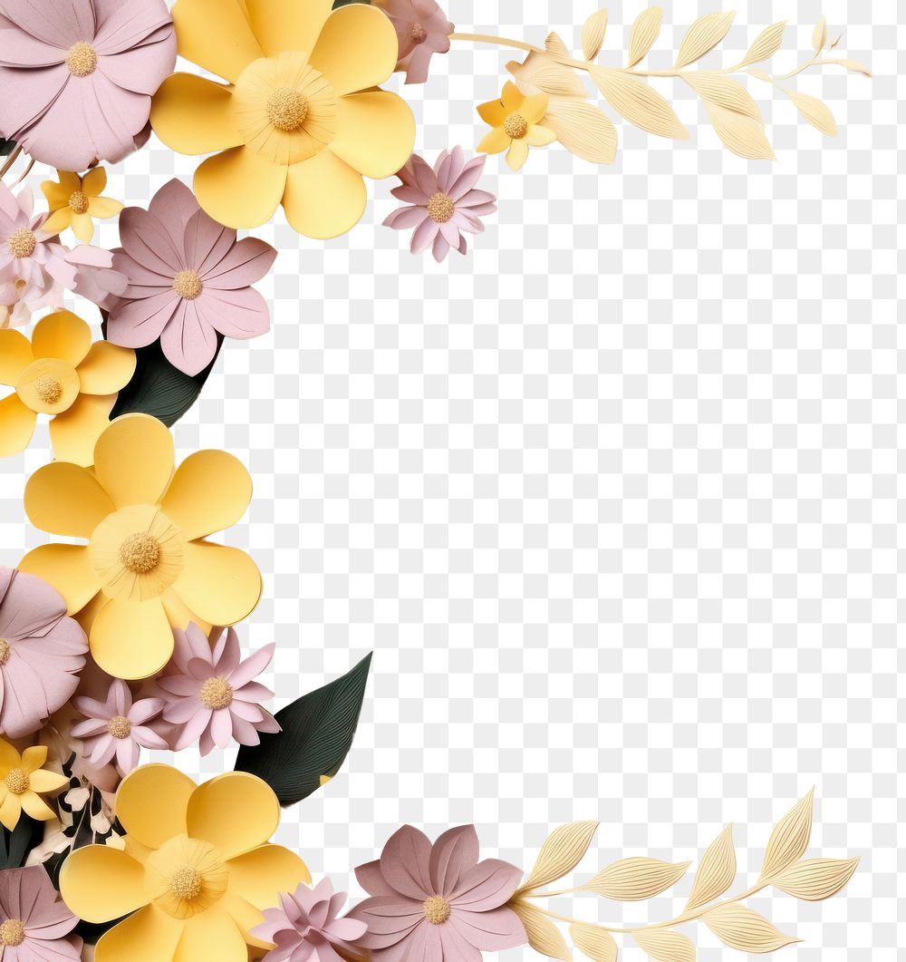 PNG Flower backgrounds pattern yellow.