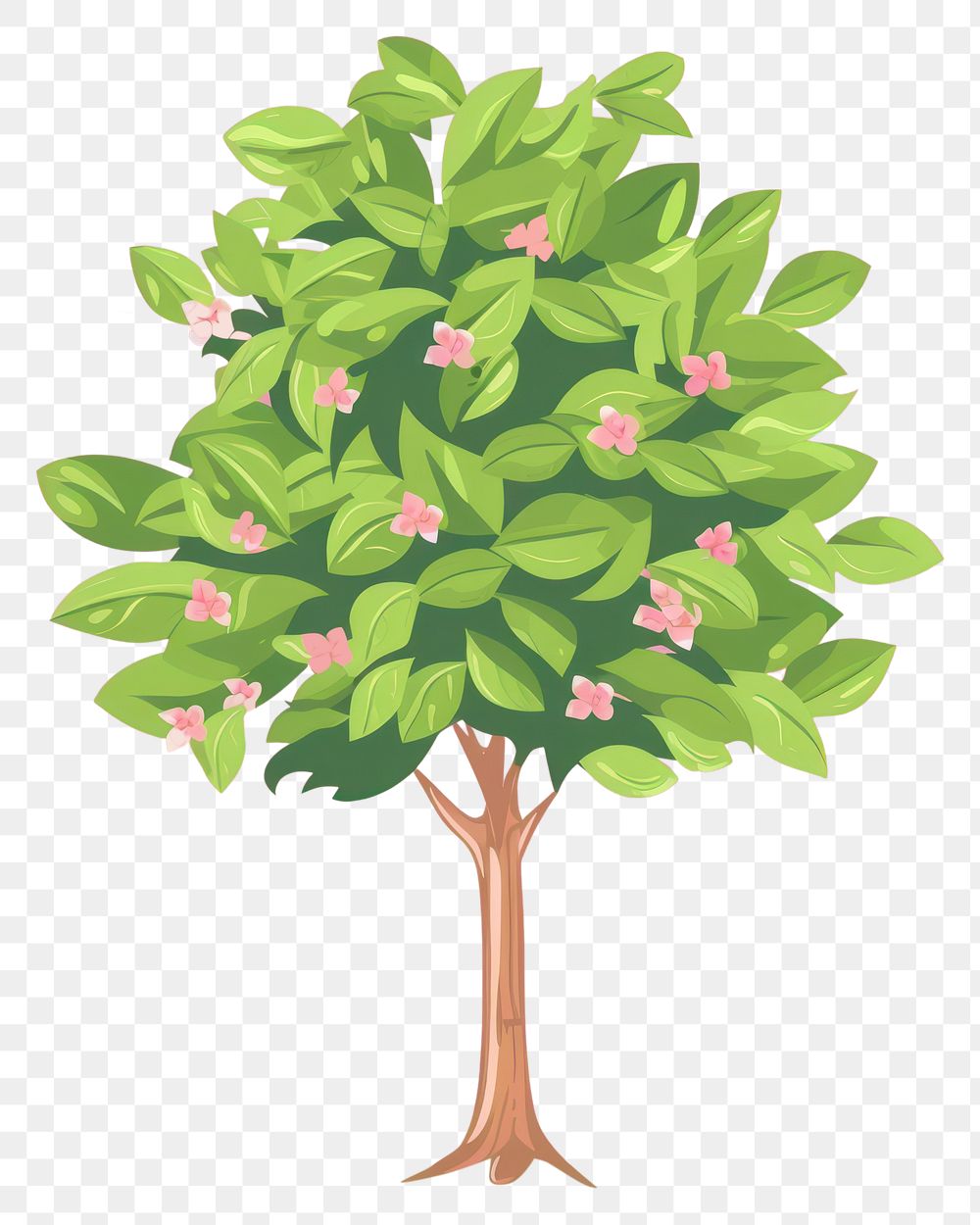 PNG Plant green leaf tree.