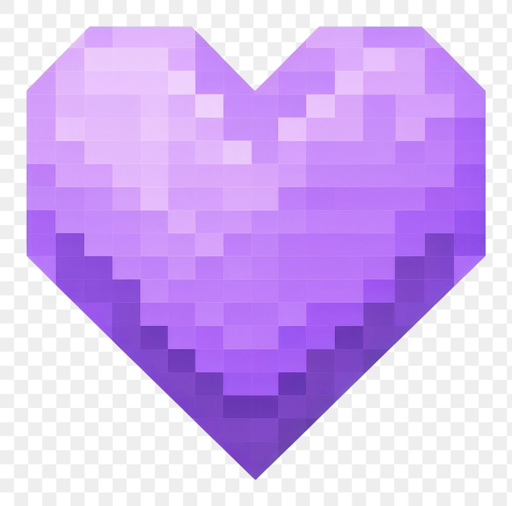 PNG Heart purple shape white background.