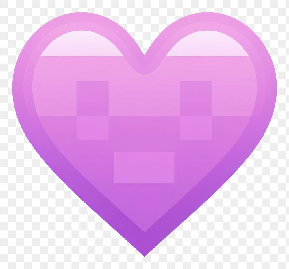 PNG Heart purple shape magenta.