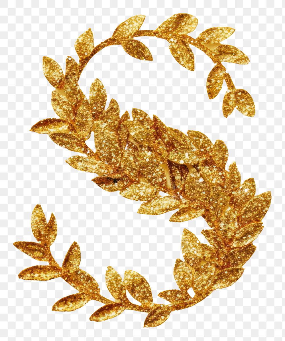 PNG Gold jewelry brooch font.