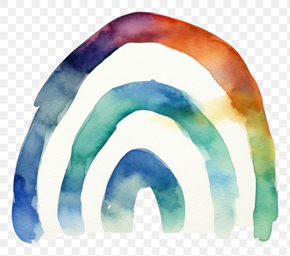 PNG Wifi shape white background watercolor paint.