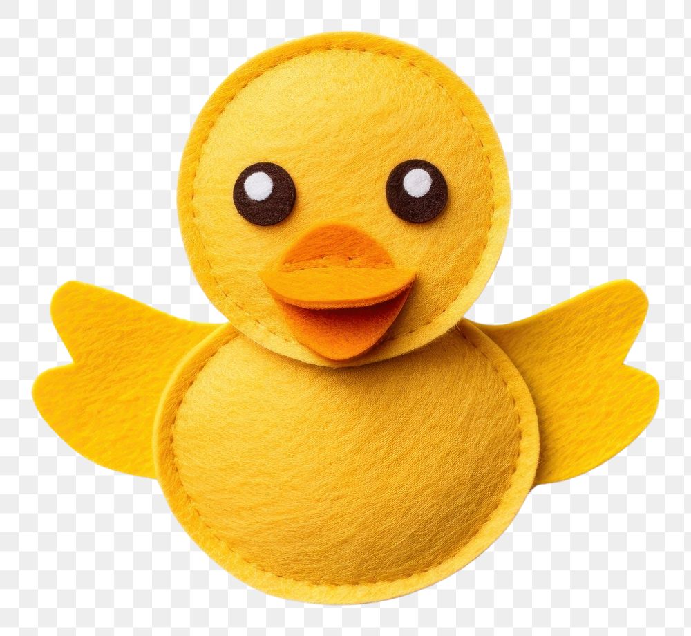 PNG Plush duck toy art.