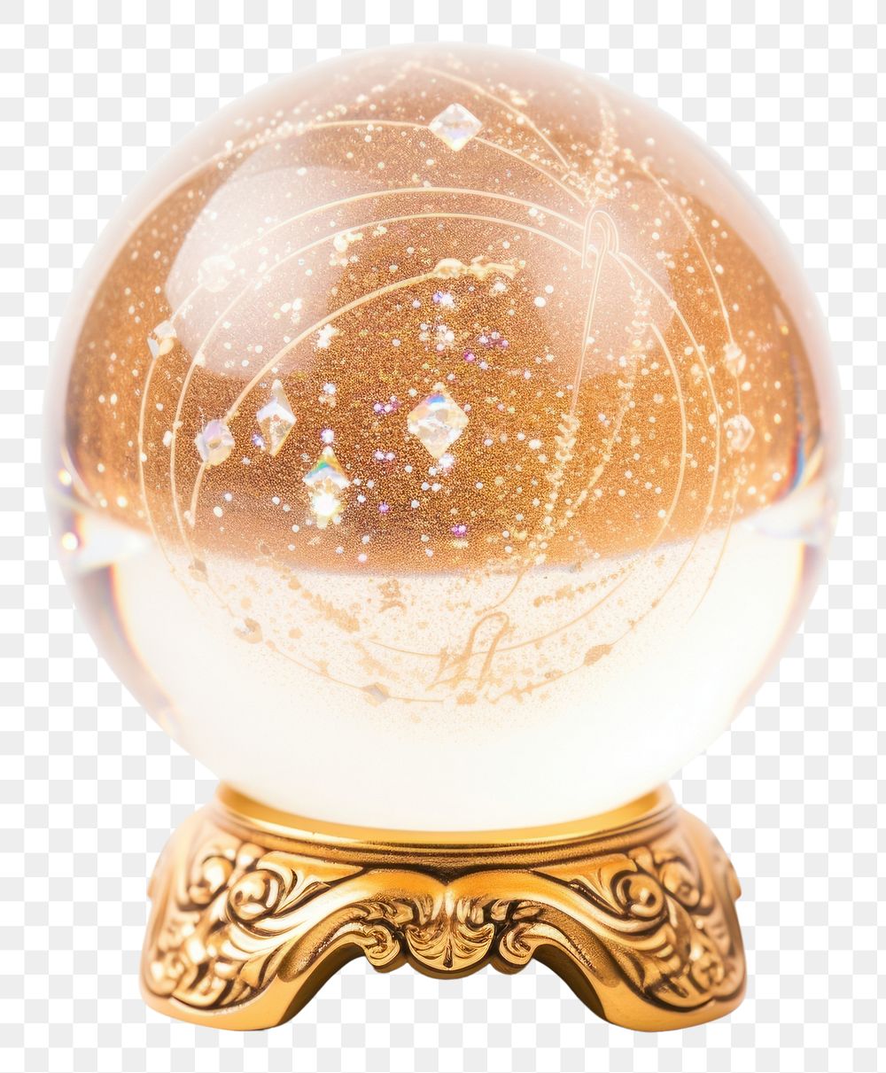 PNG Crystal ball sphere planet globe.