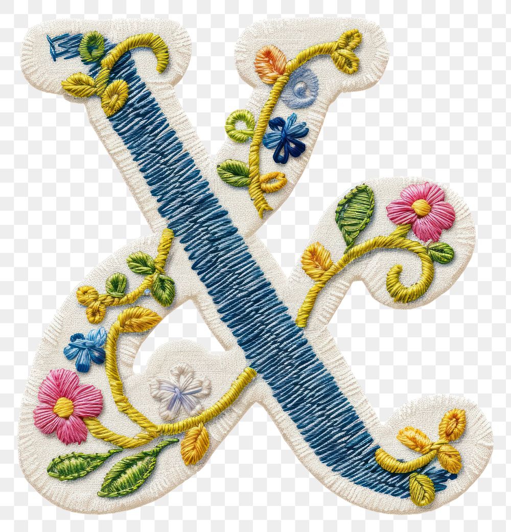PNG Embroidery pattern white background creativity.