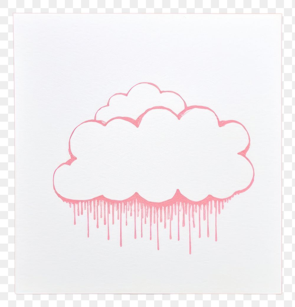 PNG Cloud art paper calligraphy.