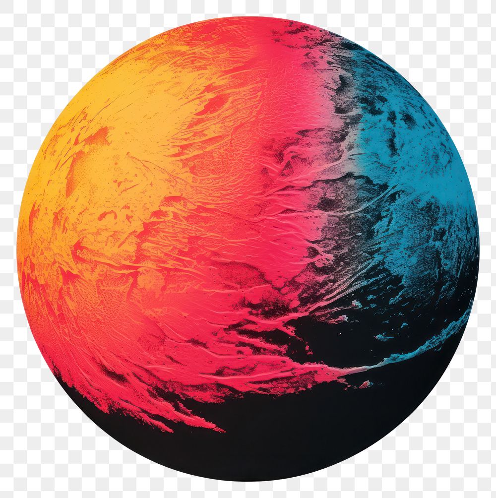 PNG Moon sphere planet space.
