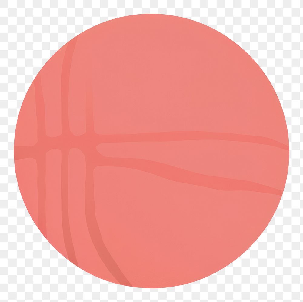PNG A basketball circle sports sphere.
