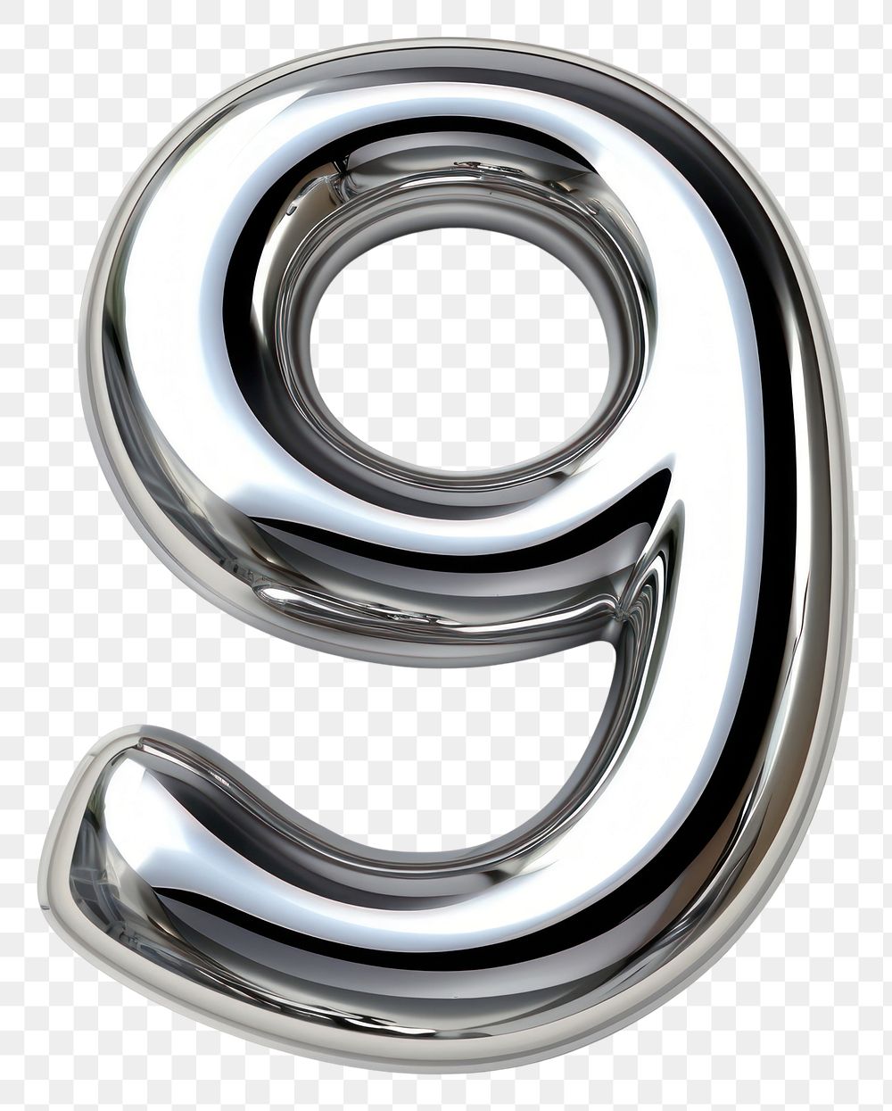 PNG Number silver curve appliance. | Premium PNG - rawpixel