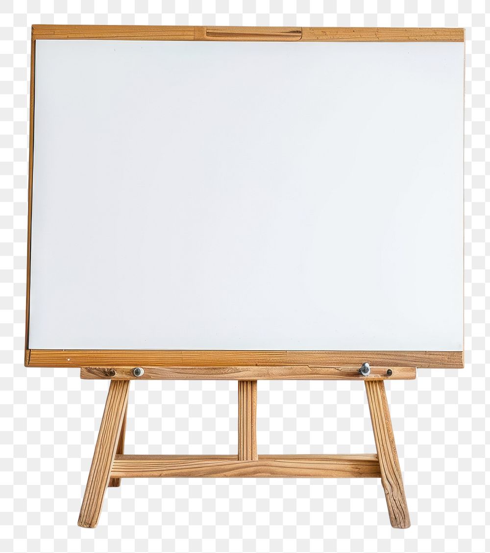 PNG A whiteboard white background furniture rectangle.