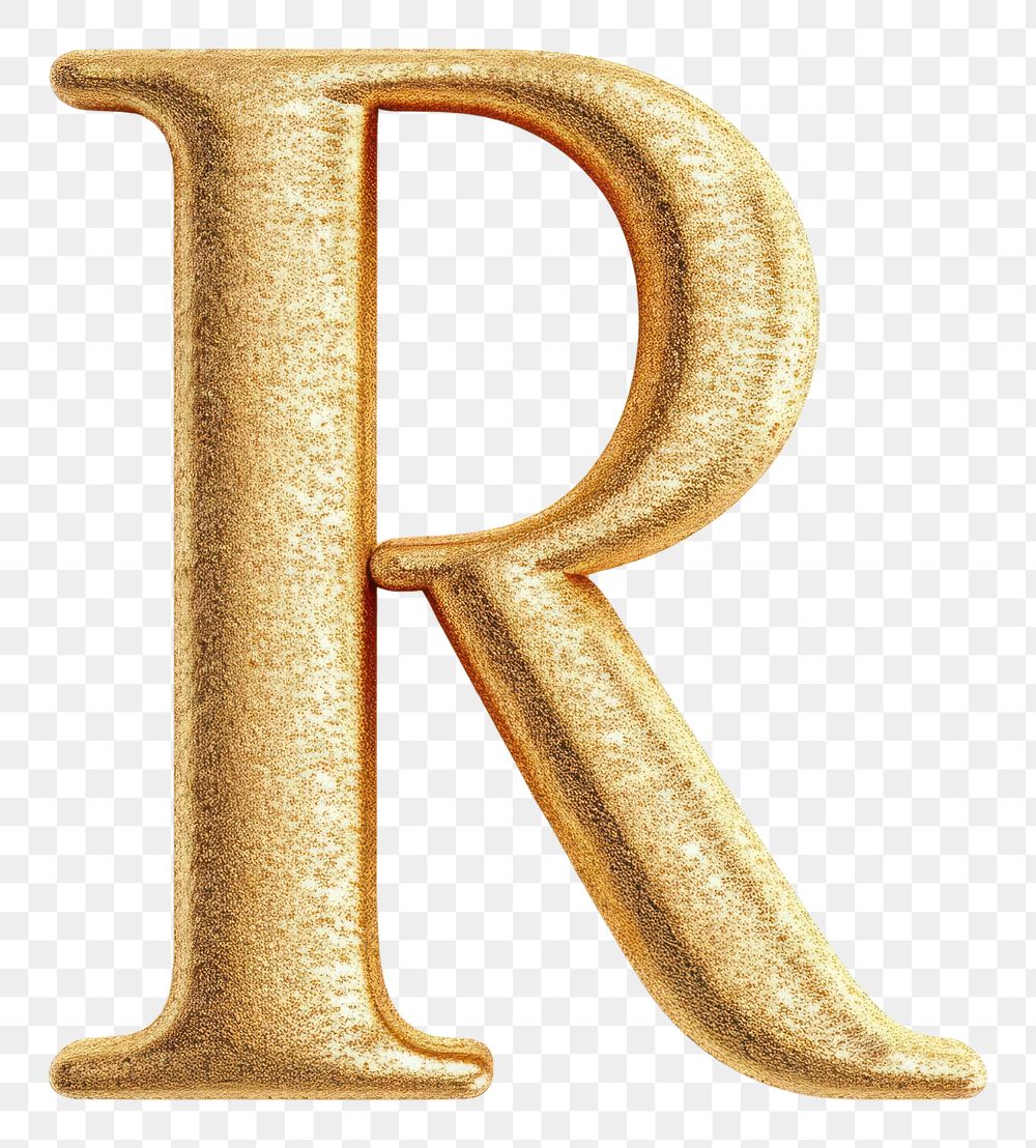 PNG Golden alphabet R letter text white background celebration.