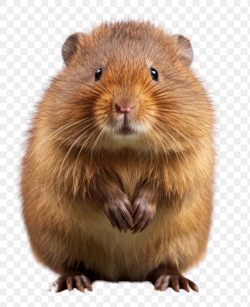 PNG Water vole hamster animal mammal.