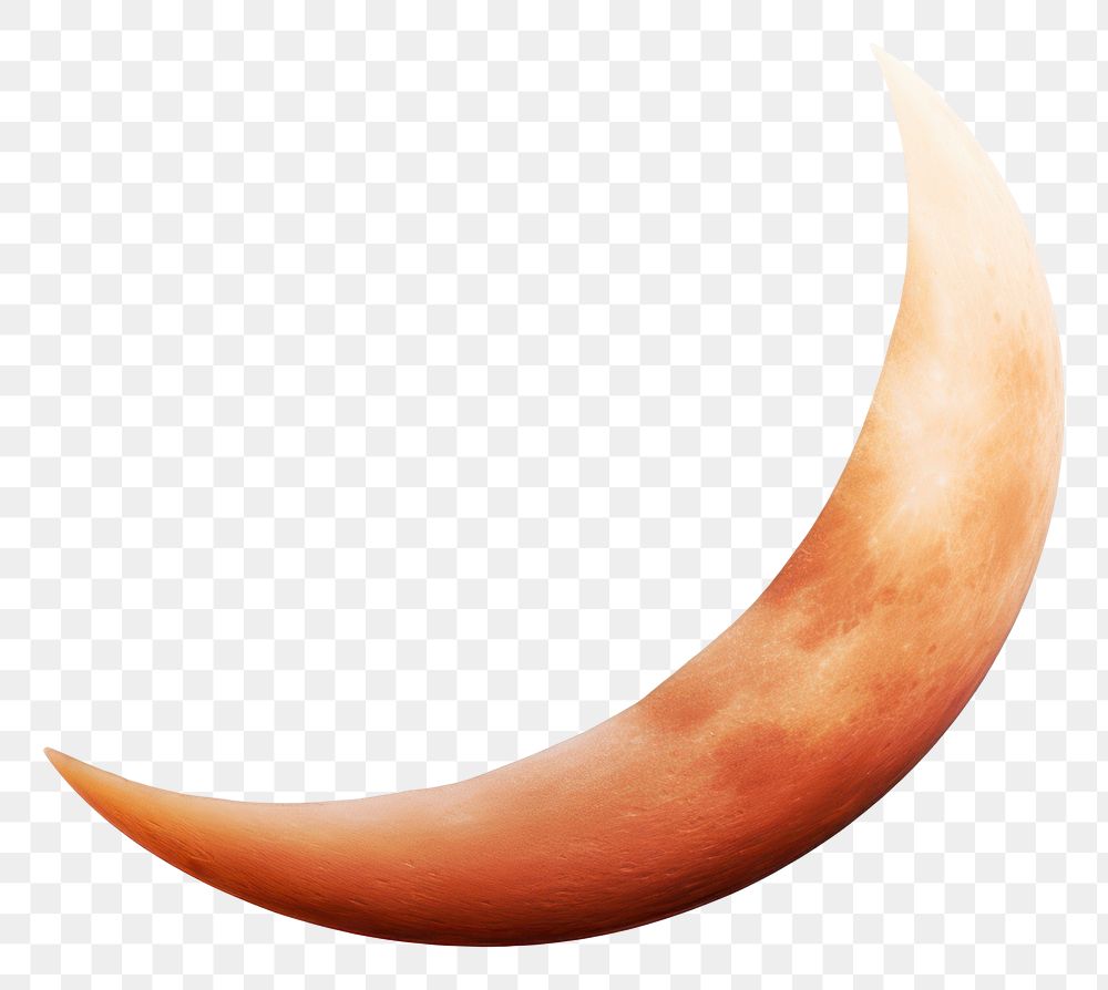 PNG Crescent moon astronomy eclipse nature.