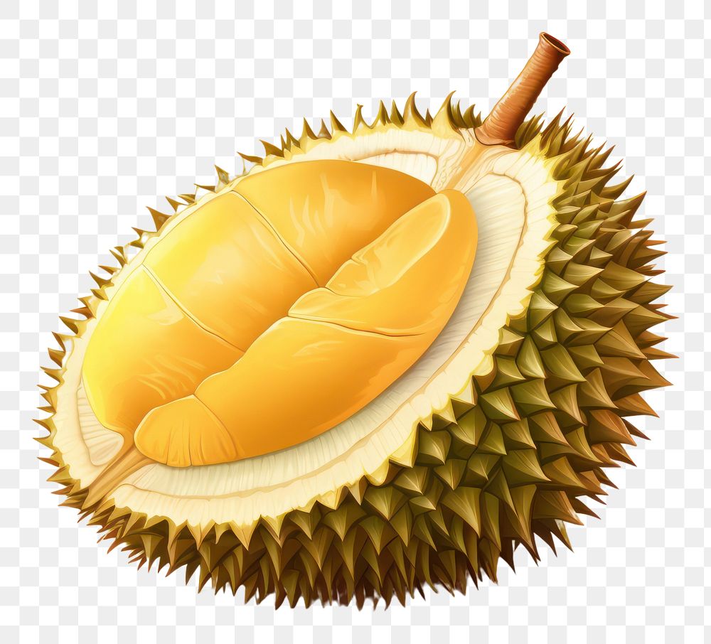 PNG Durian durian fruit plant.