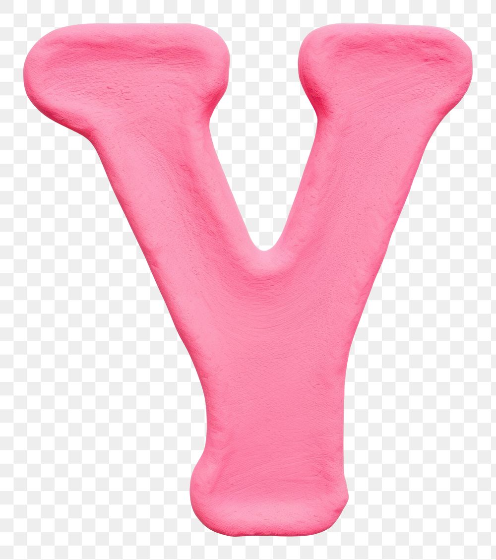 PNG Letter Y pink white background confectionery.