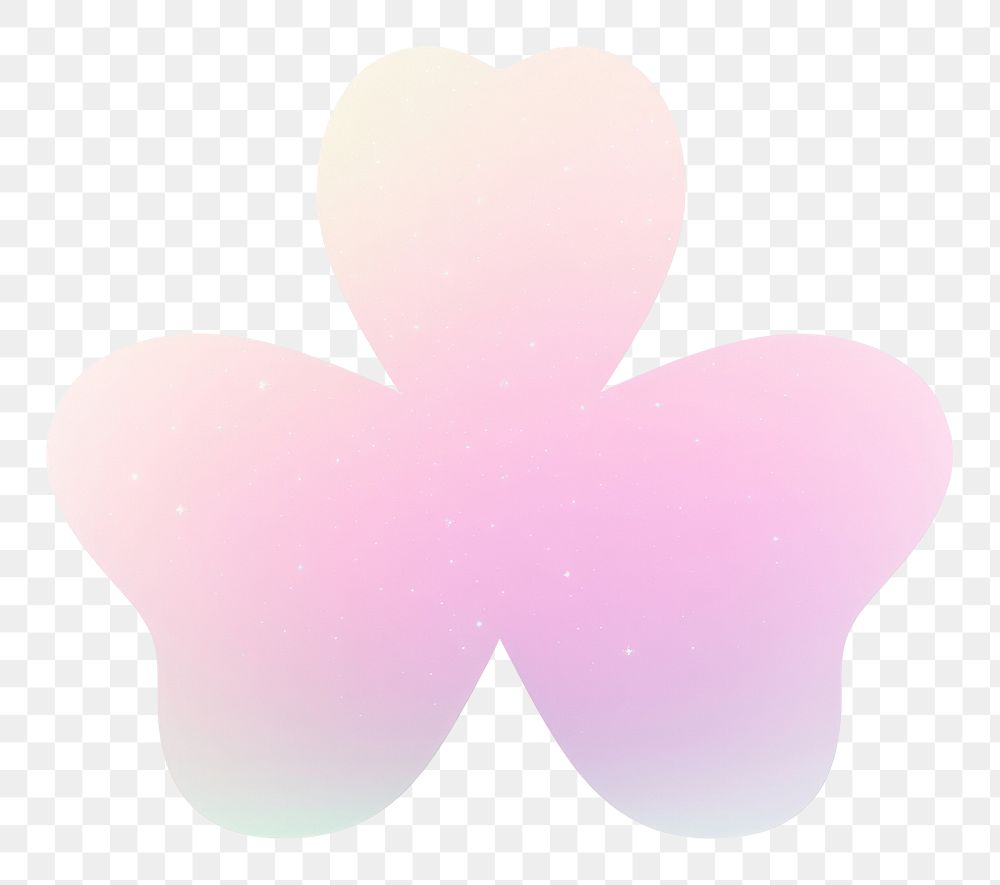 PNG Clover leaf icon purple white background freshness.