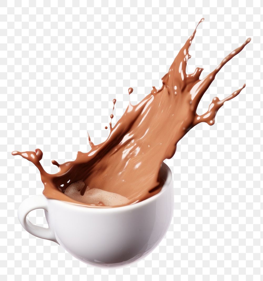 PNG Hot chocolate cup coffee drink mug.