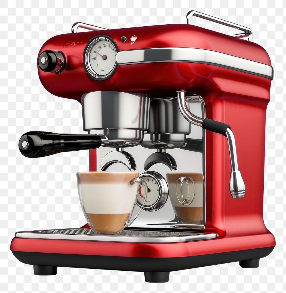 PNG Espresso machine appliance coffee mixer.