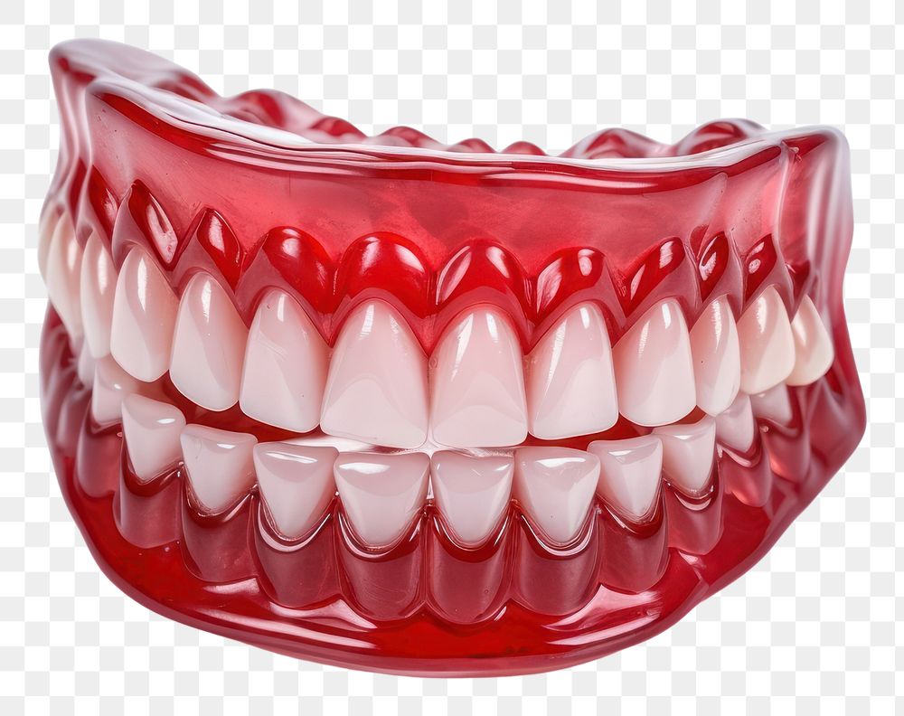 PNG Plastic fangs teeth white background dentistry.