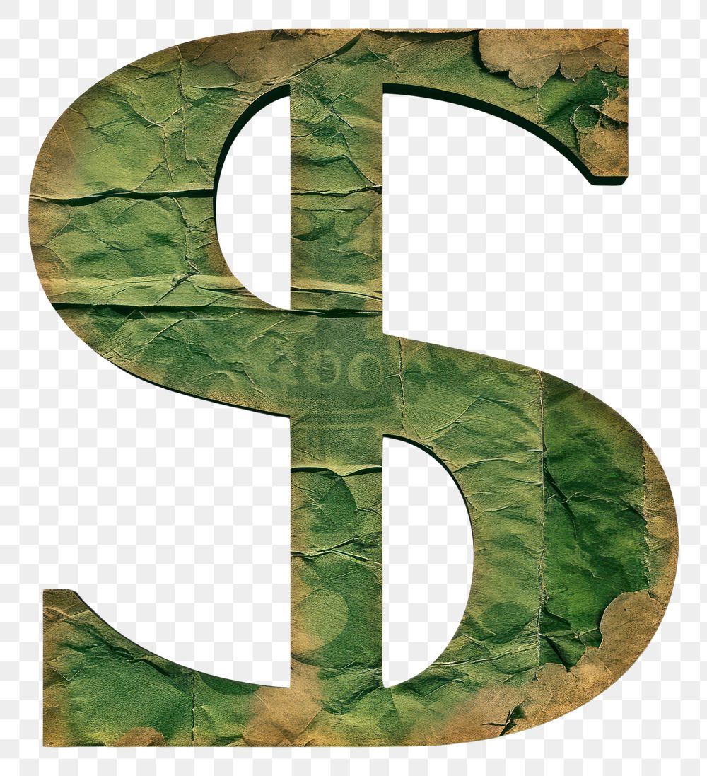 PNG Dollar sign symbol green white background currency.