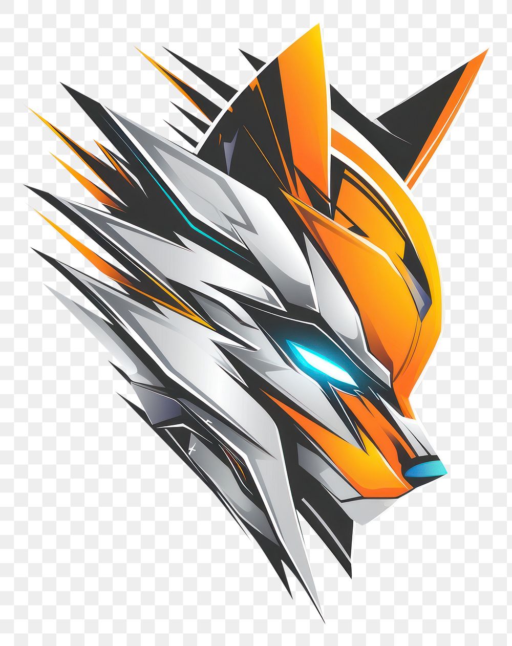 PNG Fox Gaming Mascot logo art fox creativity.