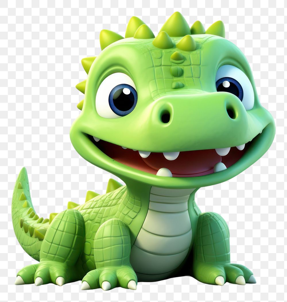 PNG Cute baby crocodile background dinosaur reptile cartoon
