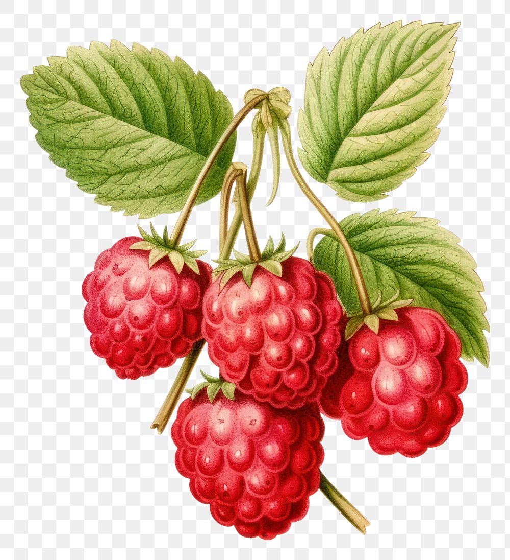 PNG Berry raspberry fruit plant.