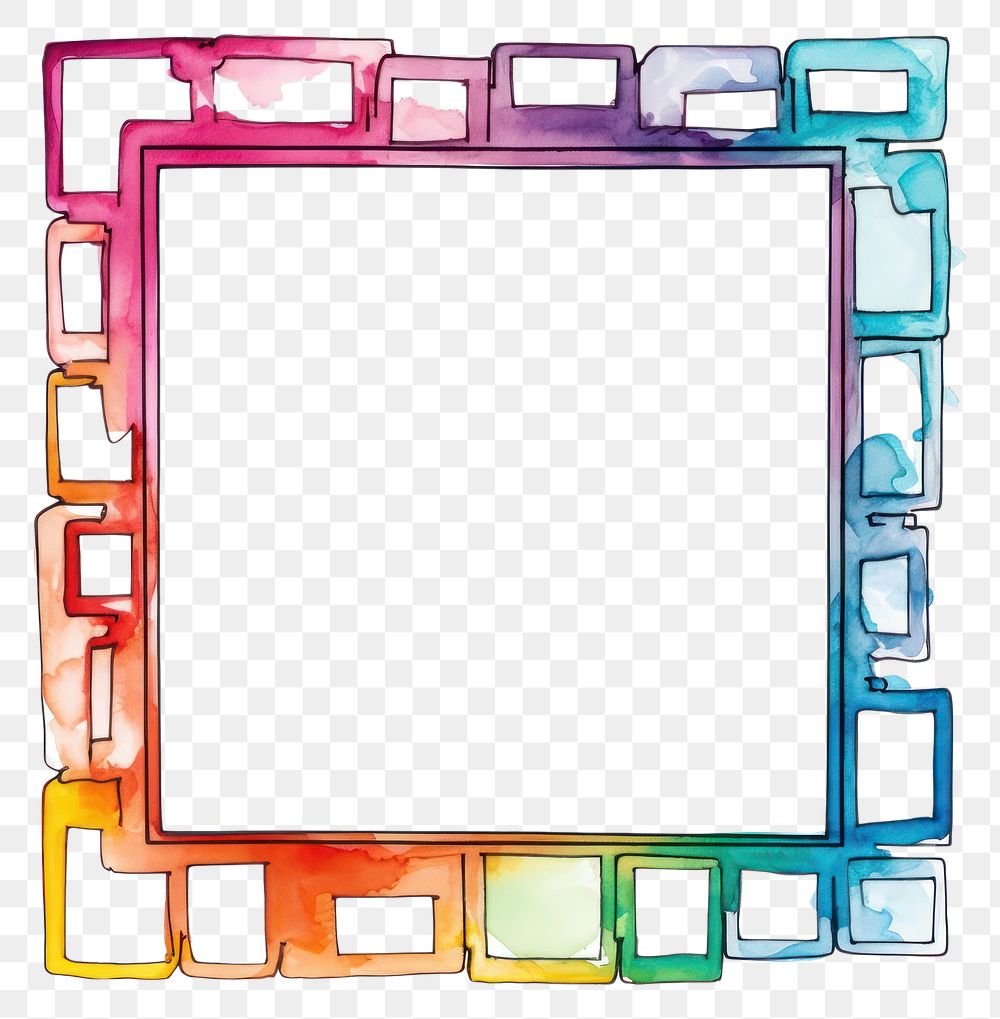 PNG Rectangle crystal frame design backgrounds rectangle white background.