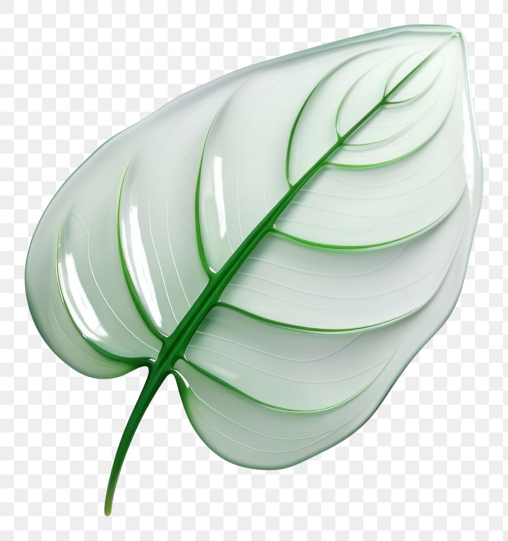 PNG Leaf plant white background pattern.
