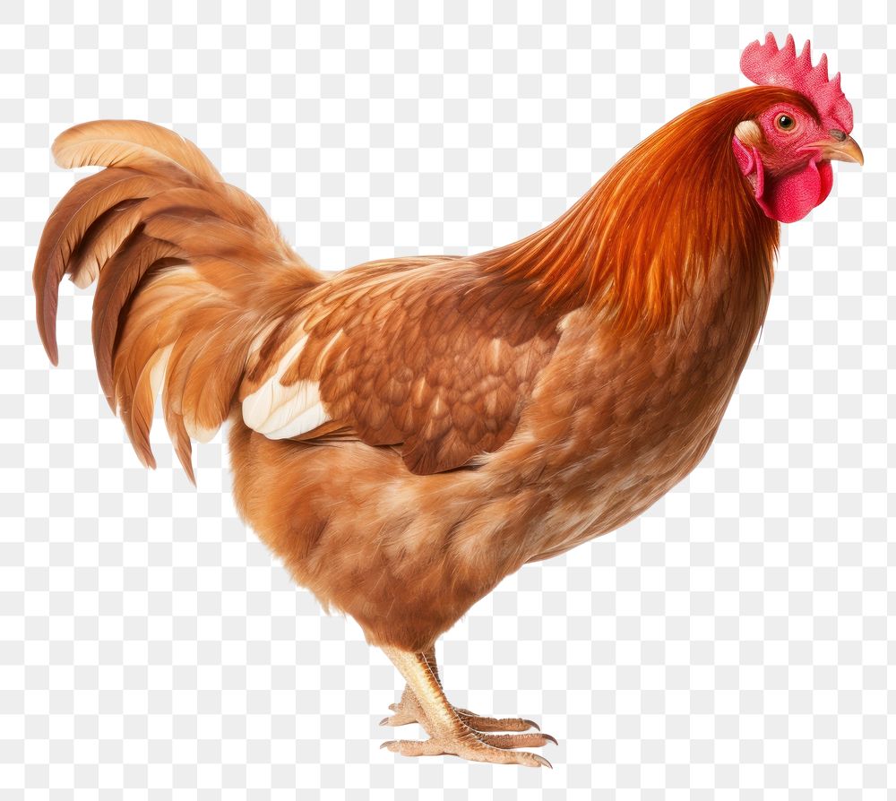 PNG Hen chicken poultry animal.
