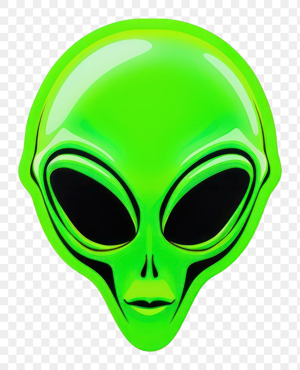 PNG Alien green representation disguise.