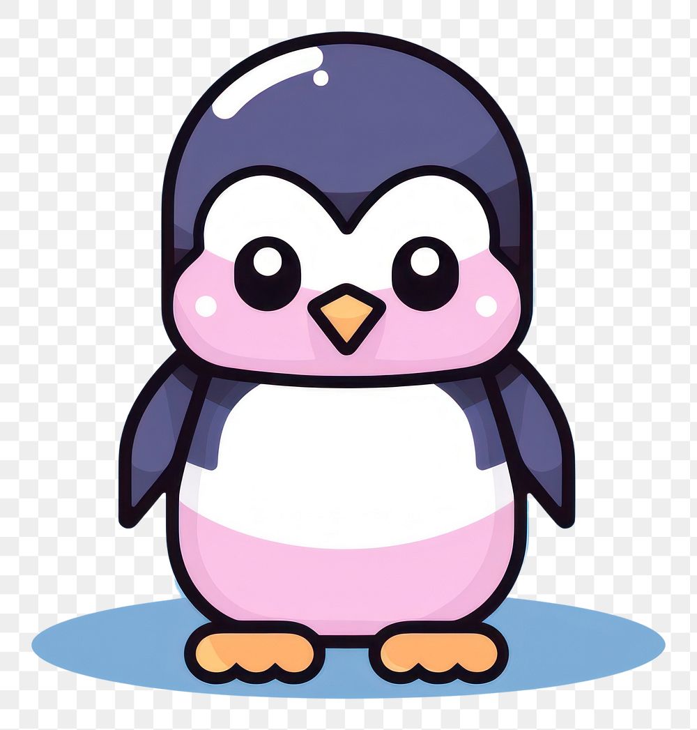 PNG Penquin pixel penguin animal bird.