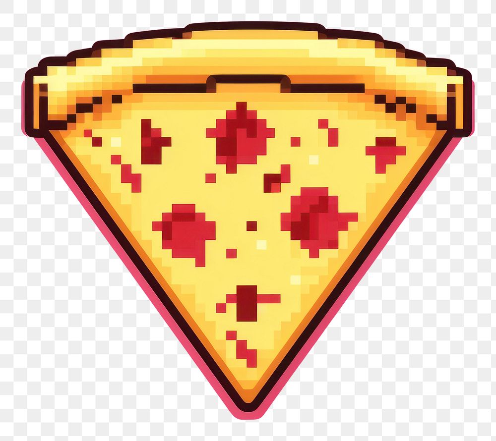 PNG Pizza pixel shape freshness pepperoni.