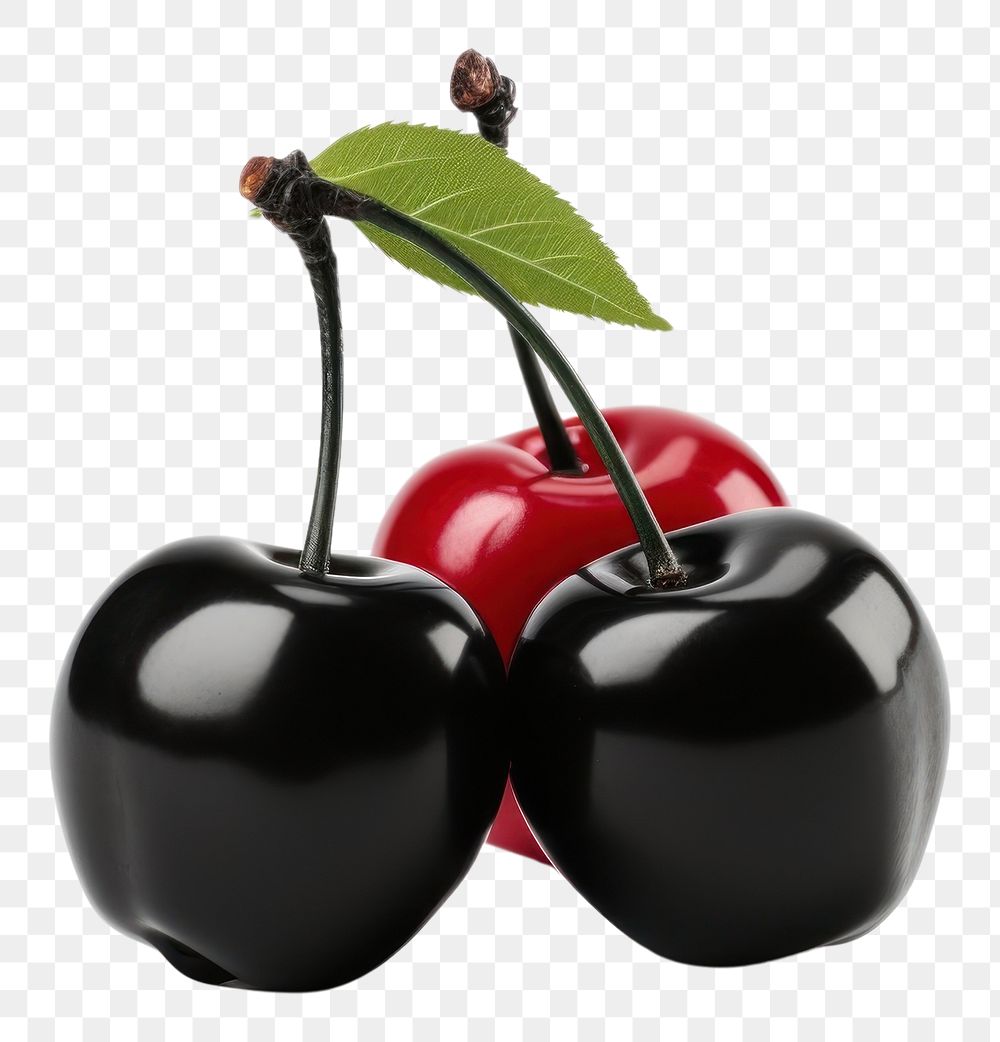 PNG Cherrys plant fruit black.