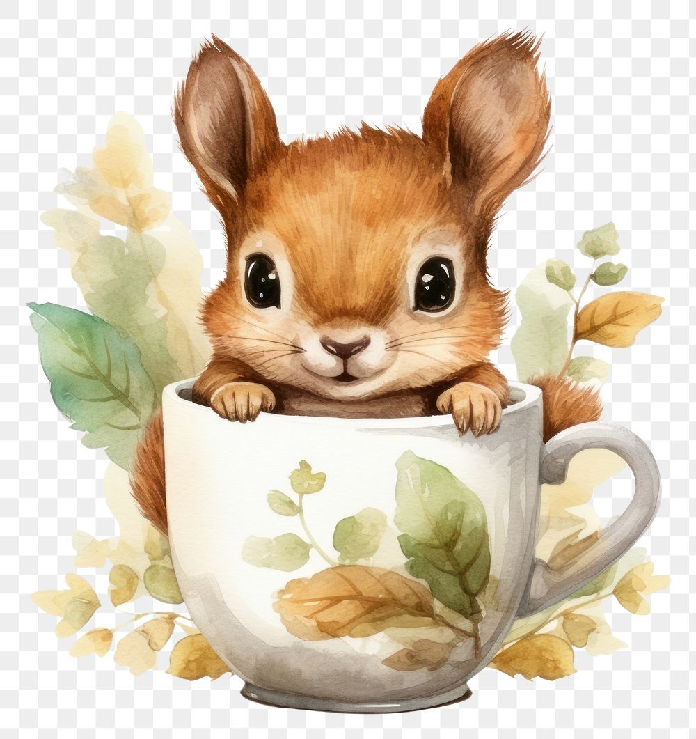 PNG Rodent mammal animal coffee.
