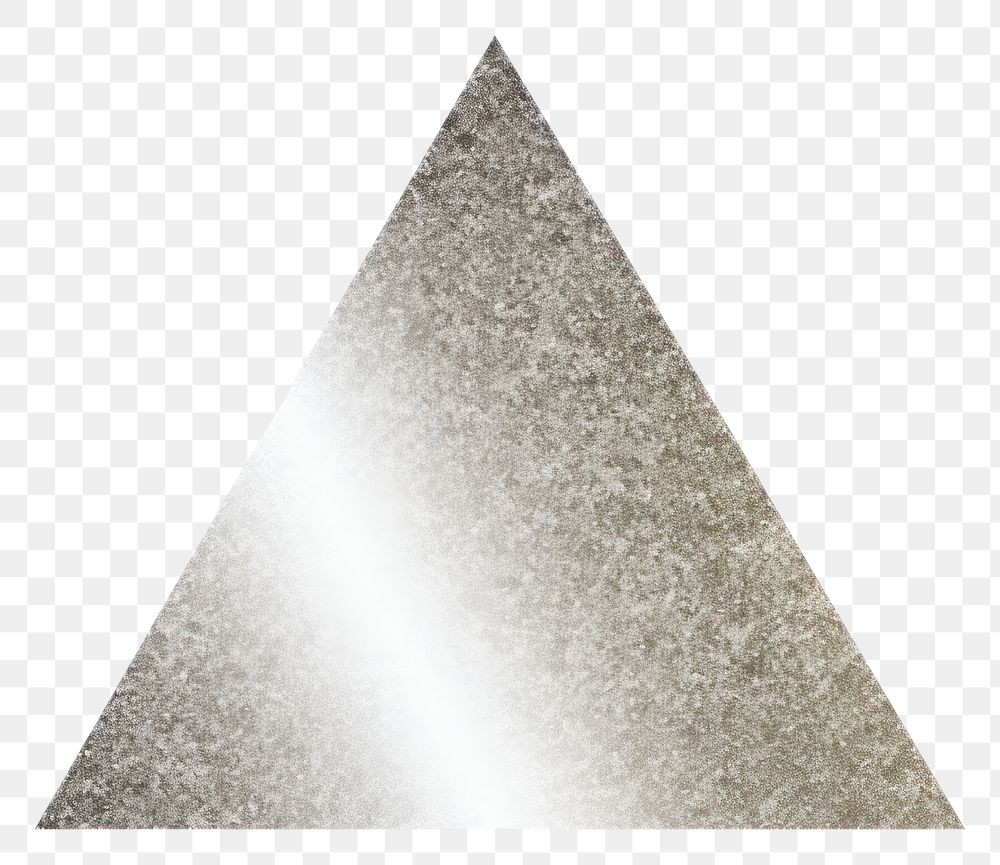 PNG Triangle icon backgrounds glitter shape.