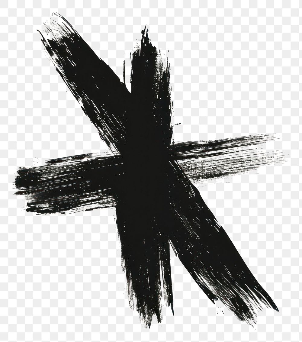 PNG Drawing symbol sketch cross.
