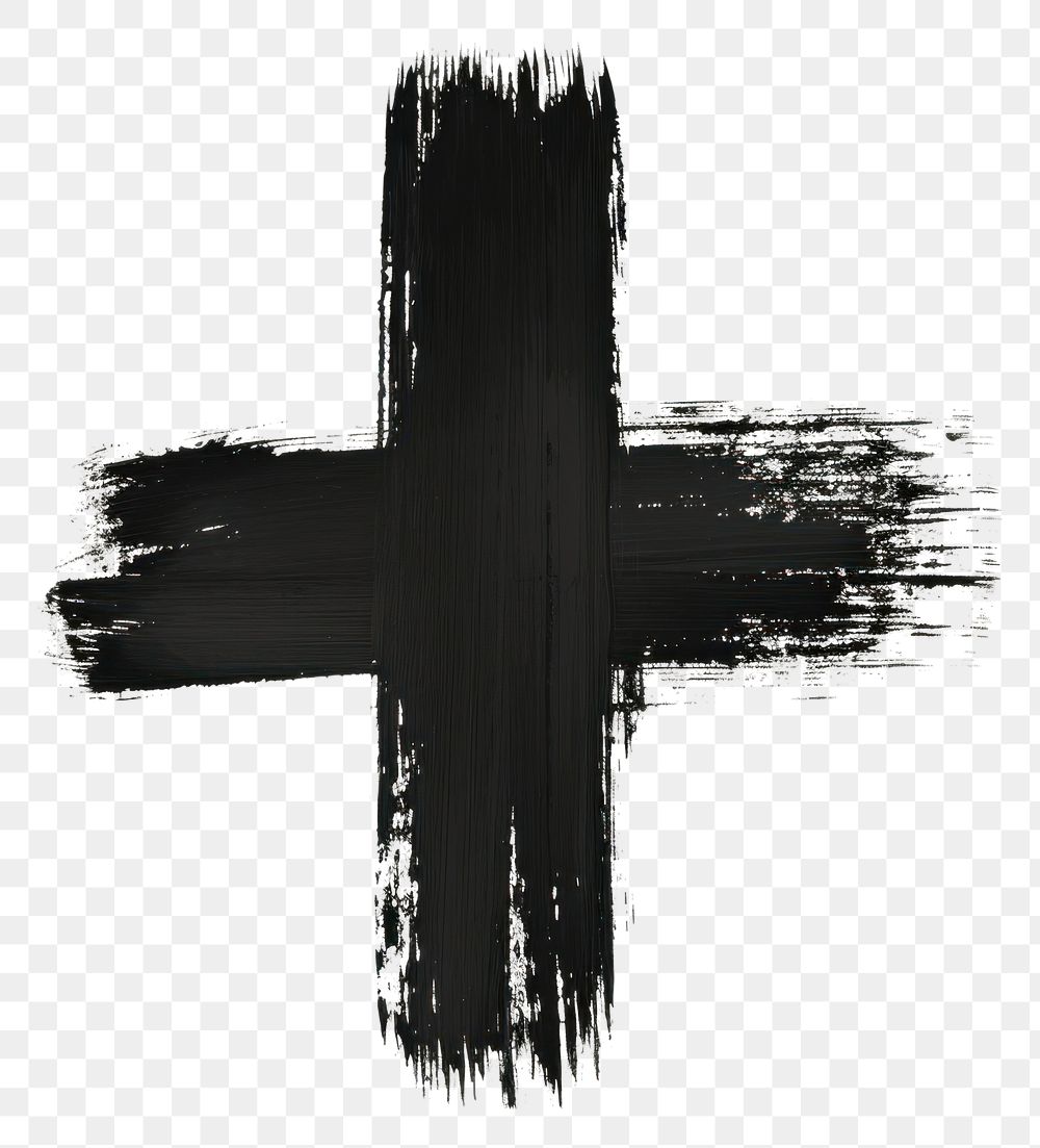 PNG Symbol cross silhouette darkness.