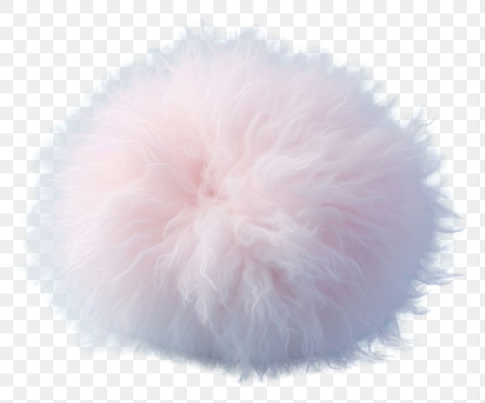 PNG Sphere fur softness clothing.