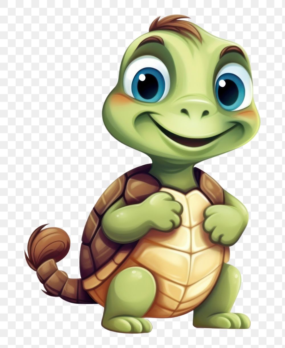 PNG Cartoon reptile animal cute.