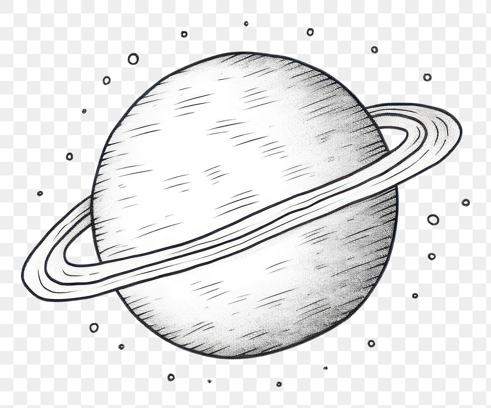 PNG Planet planet astronomy drawing.