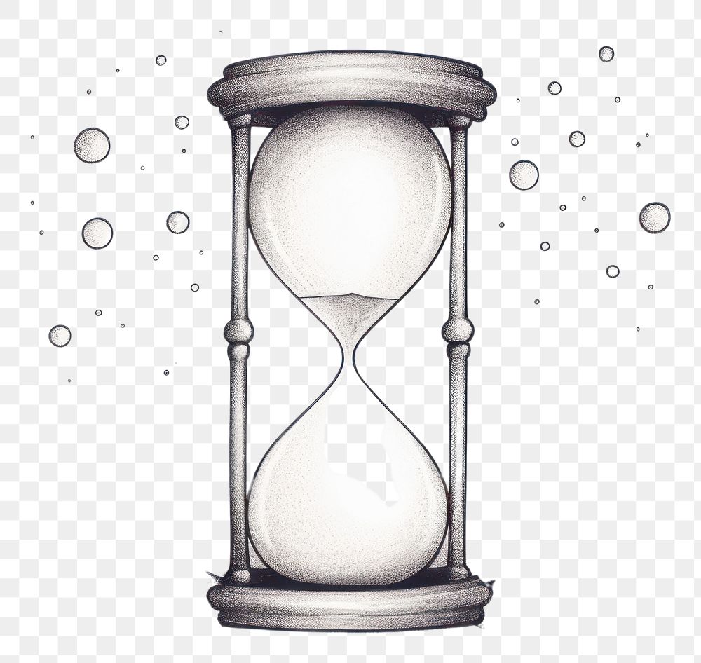 PNG Hourglass hourglass drawing transparent.