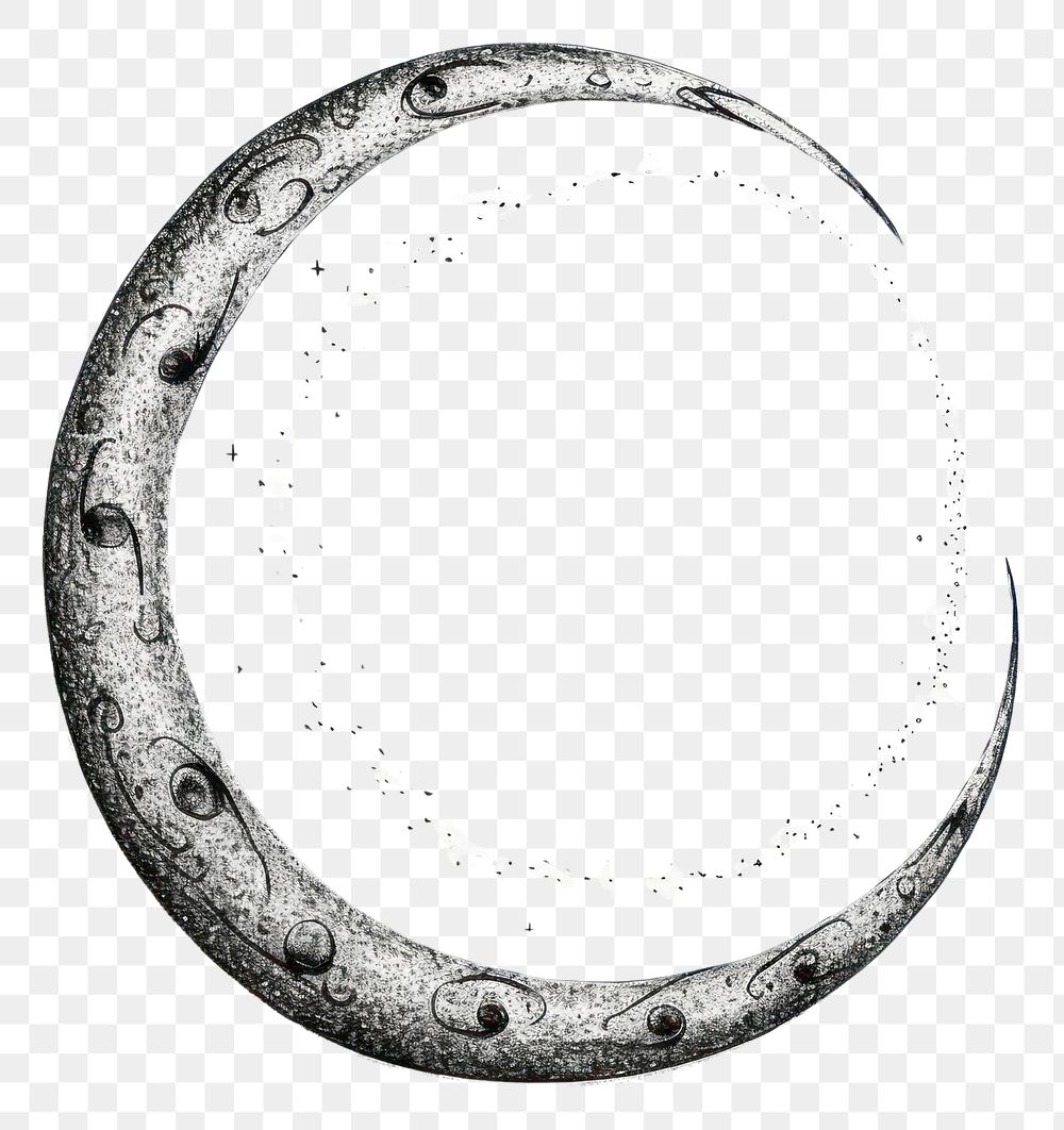 PNG Snake drawing circle shape.
