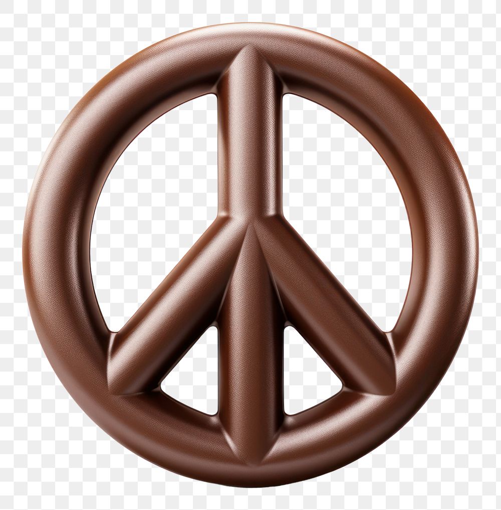 PNG Peace Sign chocolate white background transportation.