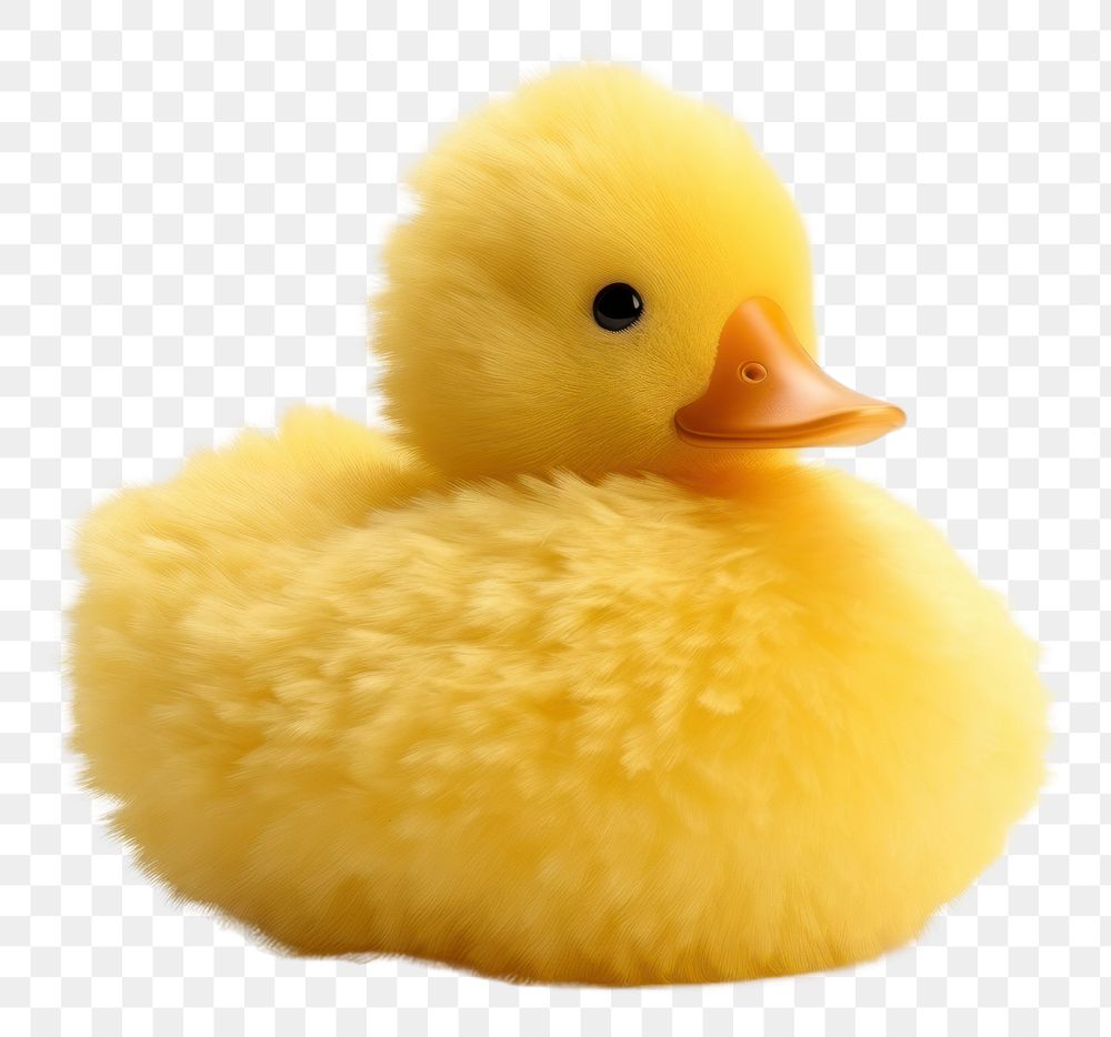 PNG Rubber duck animal mammal fluffy.