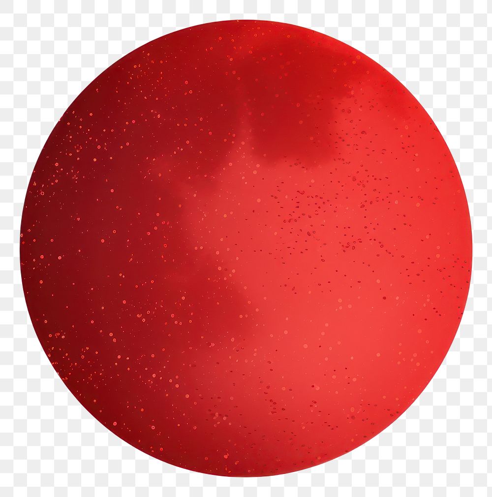 PNG Red moon icon sphere shape white background.
